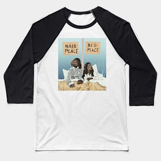 Capyjohn and Capyoko Baseball T-Shirt